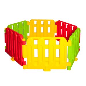 Kids 6 Piece Plastic Fence Kit