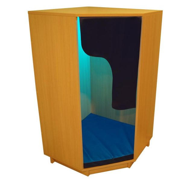 Wooden Padded Den with LED Mood Lighting - Image 3