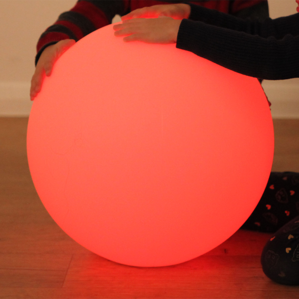 Round Colour Changing Sensory LED Mood Ball , Remote Control – 50cm - Image 4